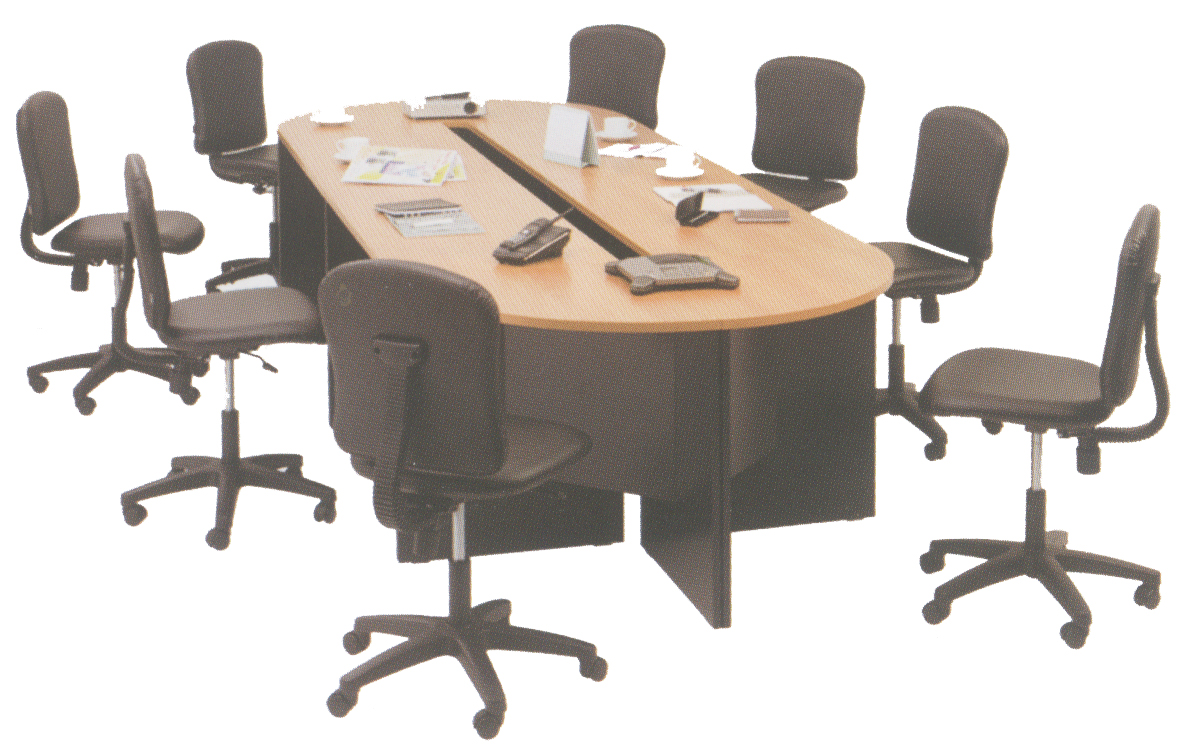 TBN-G03ชุดโต๊ะประชุมรูปตัวโอ 10 ที่นั่ง ราคาสินค้าไม่รวมเก้าอี้