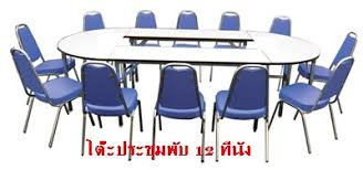 โต๊ะประชุมหน้าโฟเมก้าขาว