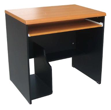 RDN-080โต๊ะคอมพิวเตอร์หน้าTOP  PVCพร้อมที่วาง CPUหน้าโต๊ะติดผิว PVC